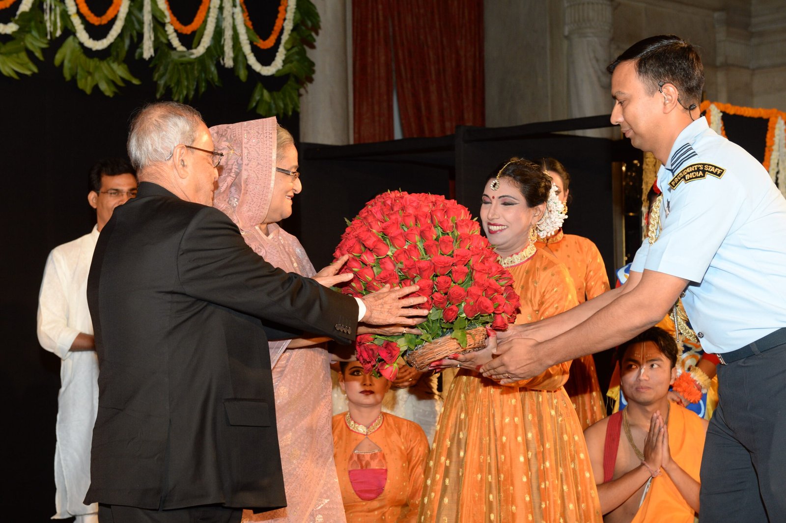 Felicitation by President of India